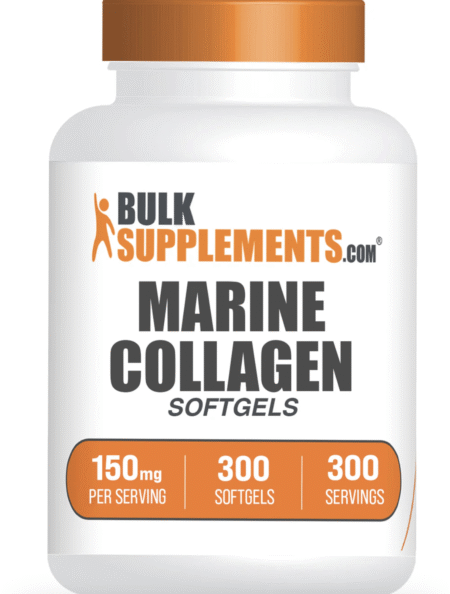 Bulk Supplements Marine Collagen Softgels